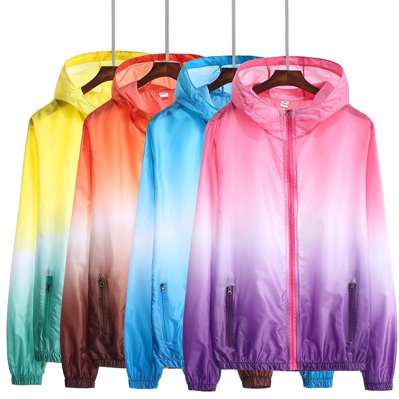 Anpassbare Leichte Atmungsaktive Windjacke für Eltern und Kinder: Unisex Outdoor-Sportjacke mit personalisiertem Logo