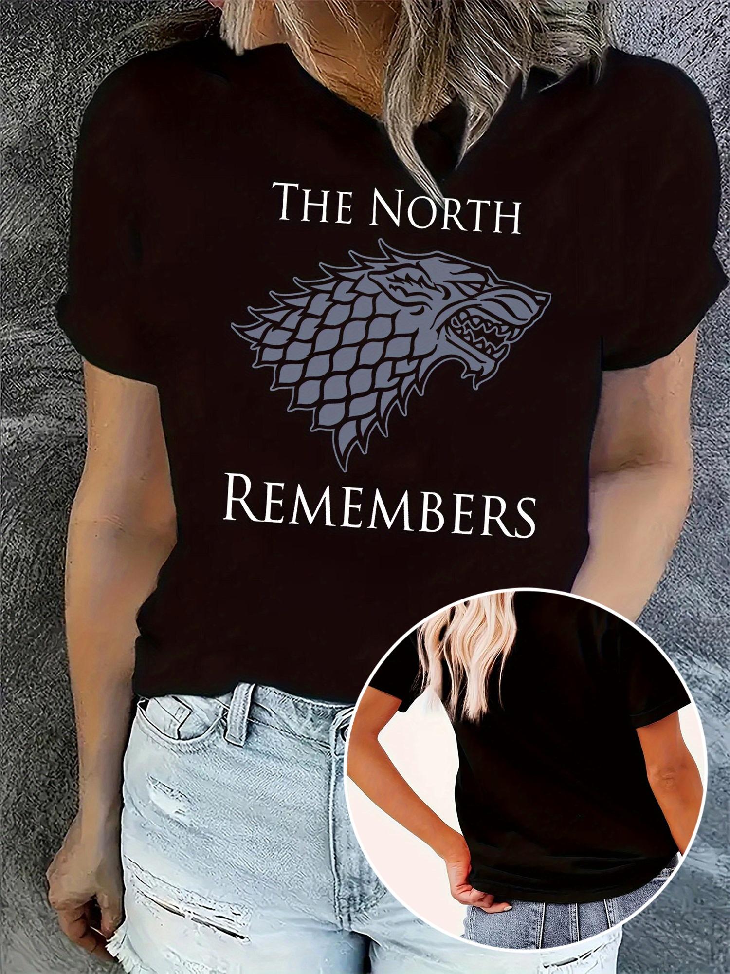 The North Remembers Wolf T-shirt XL