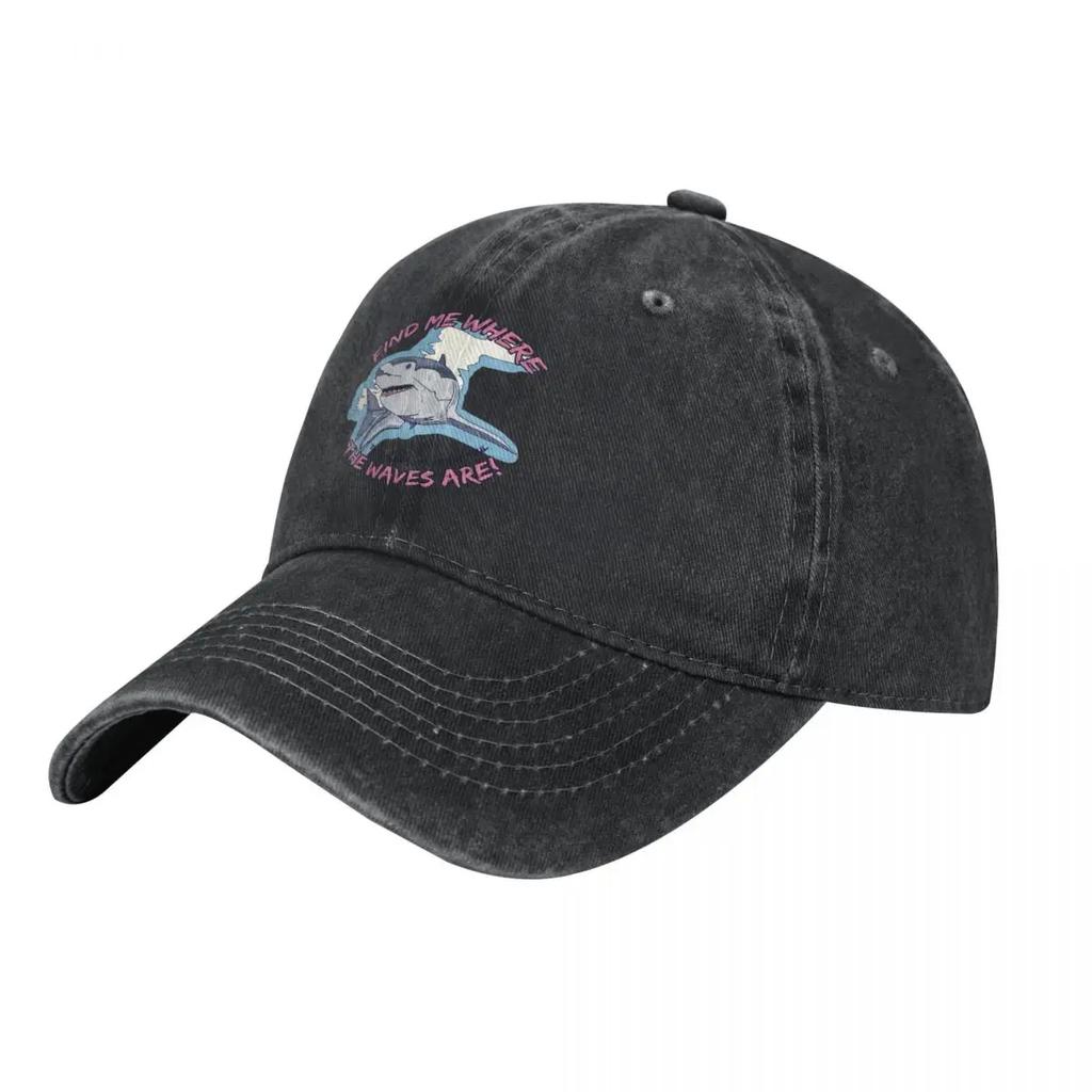 Jaws 1975 Movie demin Cap Durable for All Seasons Summer Hat Mens Baseball Cap
