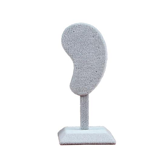 Earring Display Stand Muti-purpose Ear-shaped Easy to Stab Flannel Earring Holder Organizer for Earring