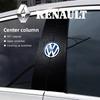 2Pcs Car B-pillar Stickers Door Center Pillar Anti-Scratch Decals For VW Polo Golf GTI CC Tiguan Arteon Passat Jetta ZI3