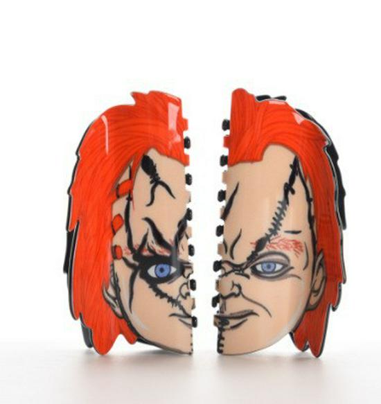 Meiya 2025 Clown Face Hair Claw Clip - Updo Shark Clip Headwear