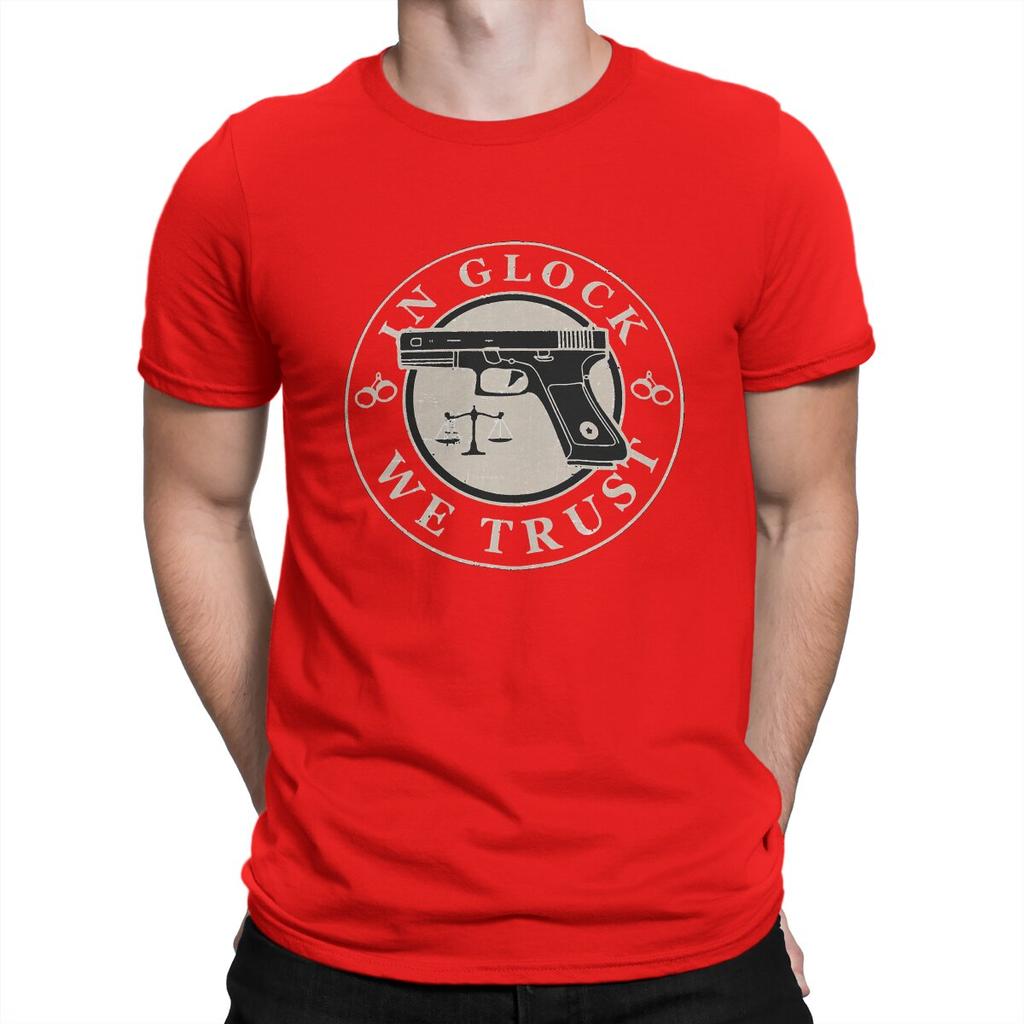 Leisure In We Trust T-shirts voor Heren Ronde Hals Puur Katoenen T-shirt Smith Cool Wesson Korte Mouwen Tees