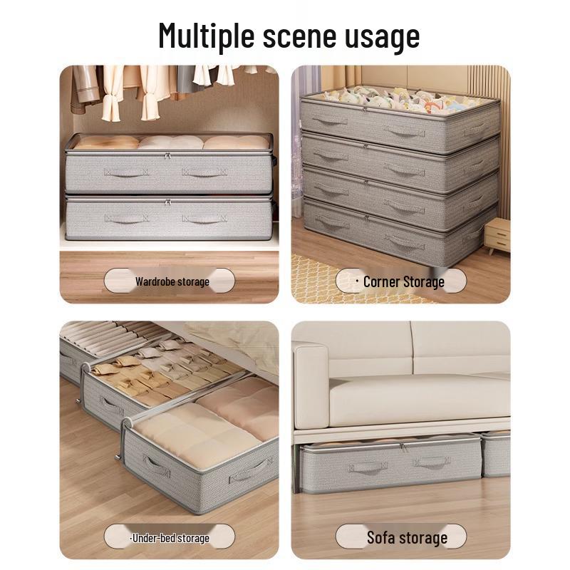 Large Capacity Quilt Storage Bag for Clothing and Household Items