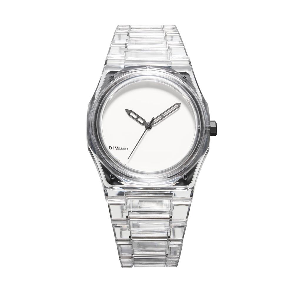 Authorized Distributor [D1 MILANO] D1 Milano Men's and Women's Watch NYBJ01 Nylon EXP White 39mm