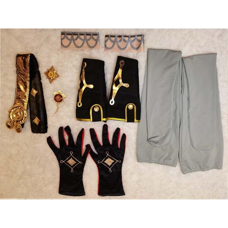 Game   Albedo Adult Cosplay Costume Deluxe Suits The Ordo Favonius Wig Uniform Gloves Socks Wig Albedo Outfits