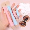4-in-1 Double Ended Cosmetic Brushes Soft Eyeshadow Brush Professional Makeup Brush Set  Women