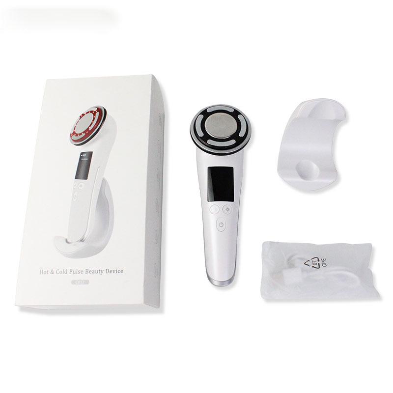 Home Microcurrent Ultrasonic Photon Facial Device with Hot & Cold Therapy