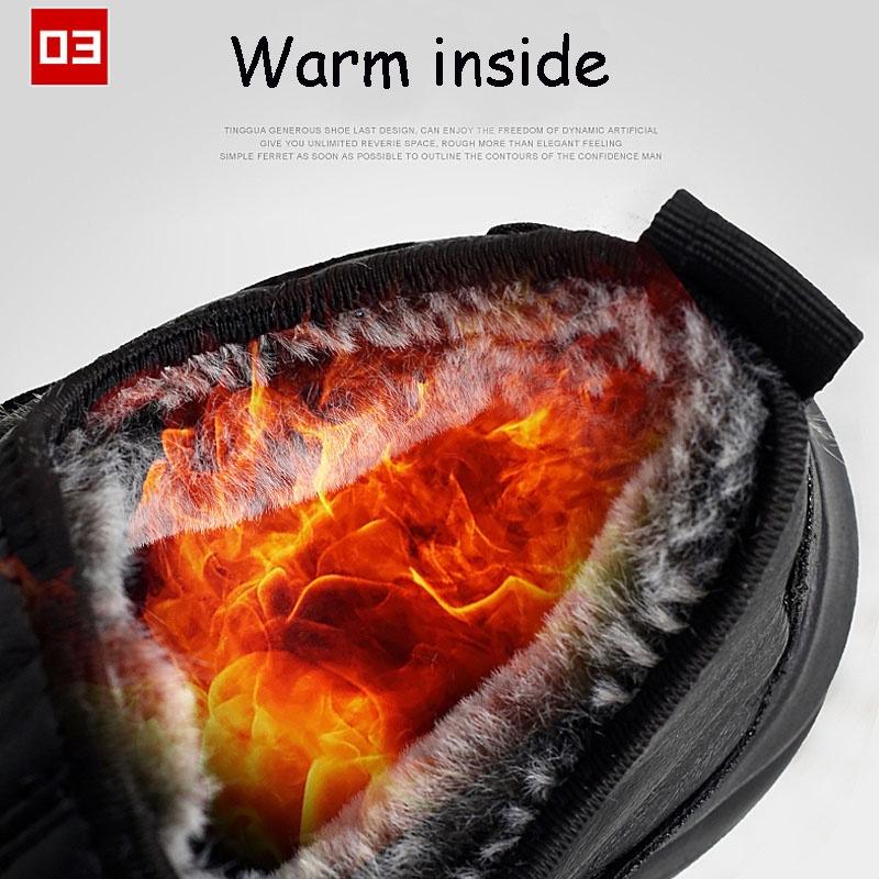 Zimní plus sametové pánské neformální bavlněné boty Staré bavlněné boty Outdoorová obuv