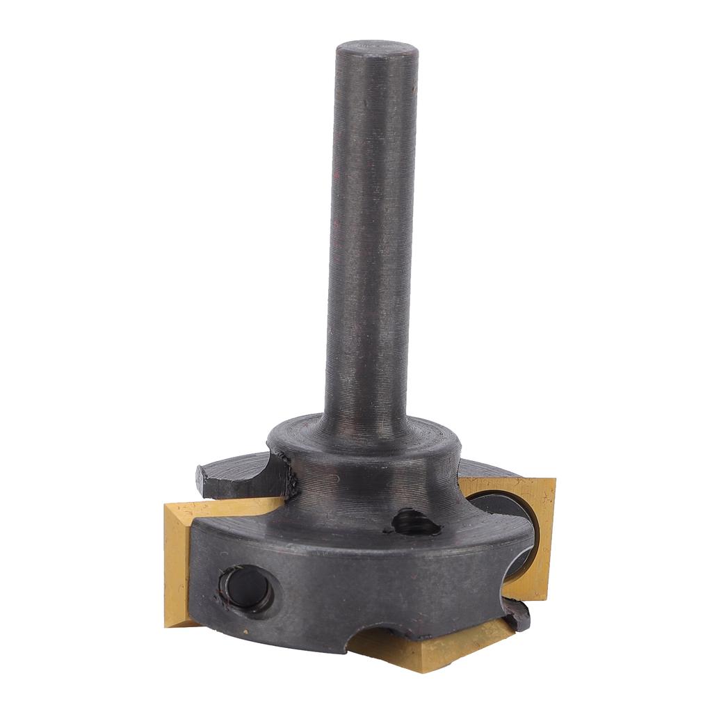 Frez do wyrównywania płyt 1/4 cala trzpień 1 cal średnica cięcia powłoka ATS 2+2 ostrza wkładki węglikowe CNC frezowanie powierzchni stołu roboczego