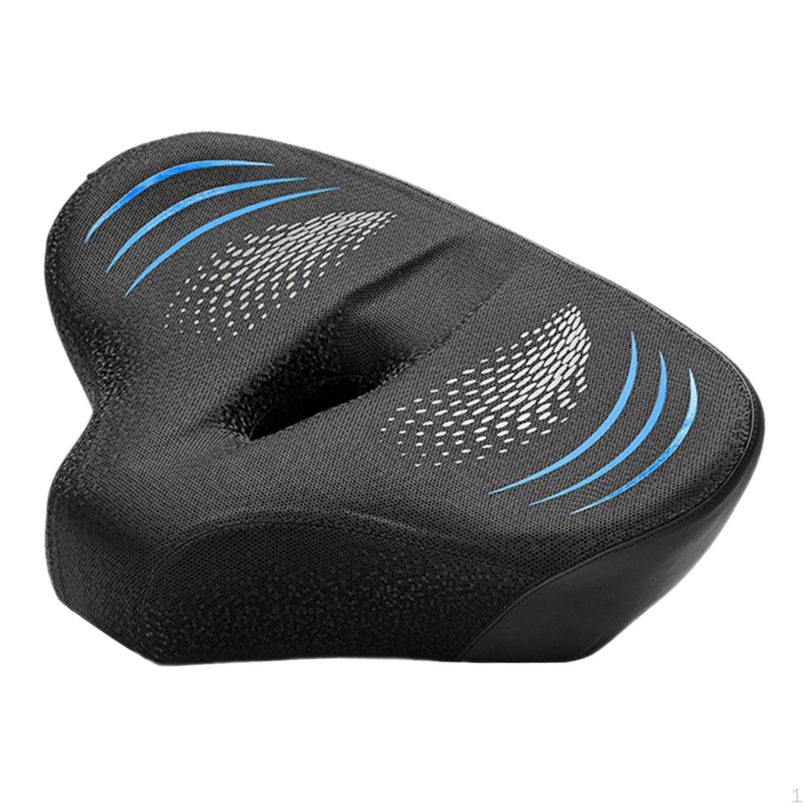 

Велосипедное сиденье Comfort Cushion Wide Mountain Bike Saddle Cycling Black Blue