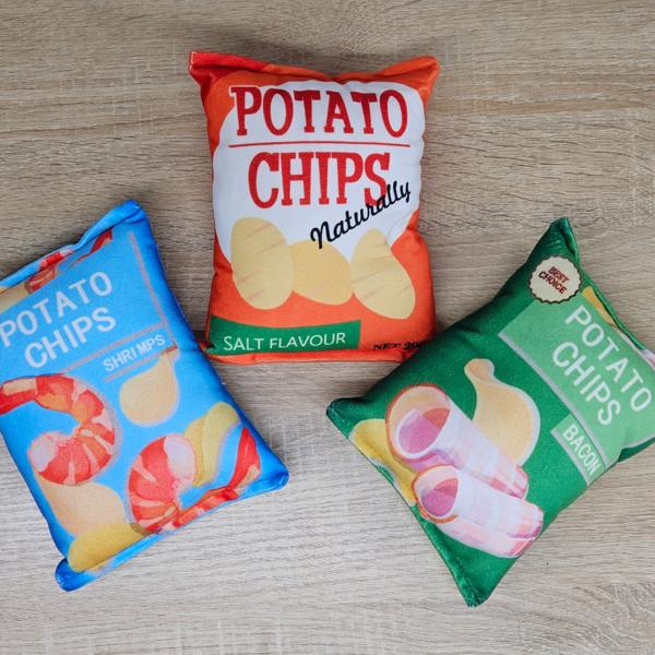Arcana Pet Potato Chip Rustling Toy, 1 Piece
