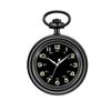 New Classic Retro Luminous Straight Plate Uncovered Double Arabic Numeral Mechanical Pocket Watch Suitable for Men and Women