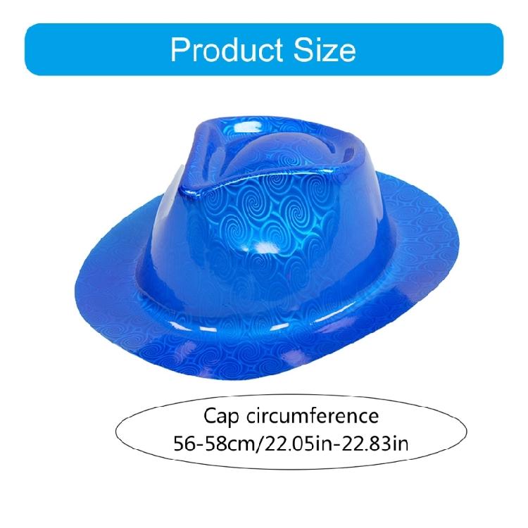 Breathable Unisex Denims Hat Western Styles Hat Sun Blocking Hat Daily Wear Hat for Music Concerts