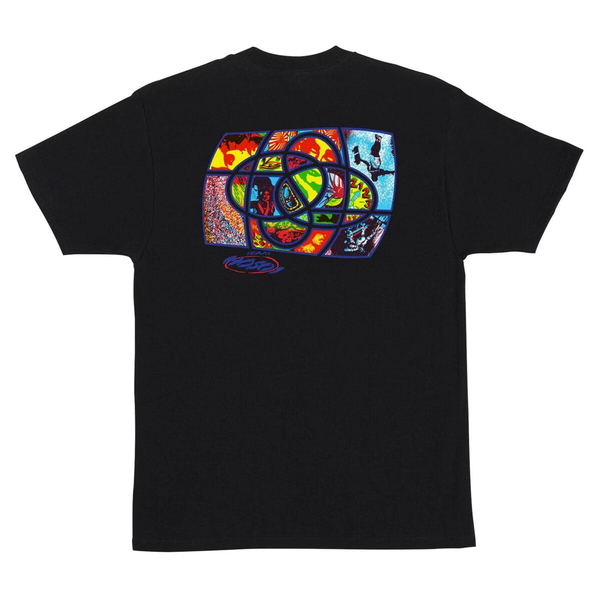 Santa Cruz Christian Hosoi IRIE EYE Skateboard T Shirt BLACK XXL