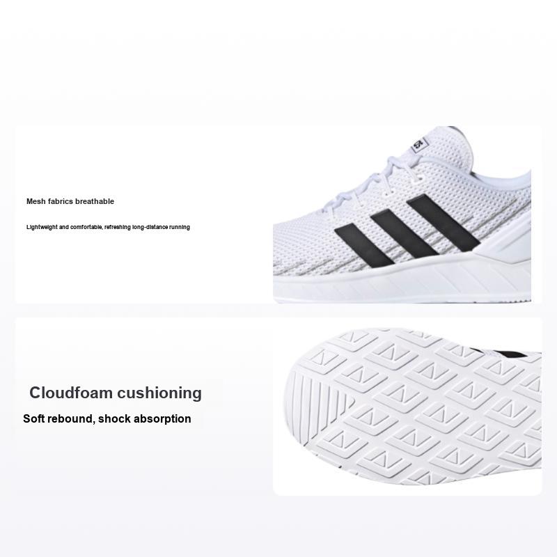 Adidas Questar Flow NXT Cloud White Мужские кроссовки Core-Black Grey-Two FY9560 41⅓