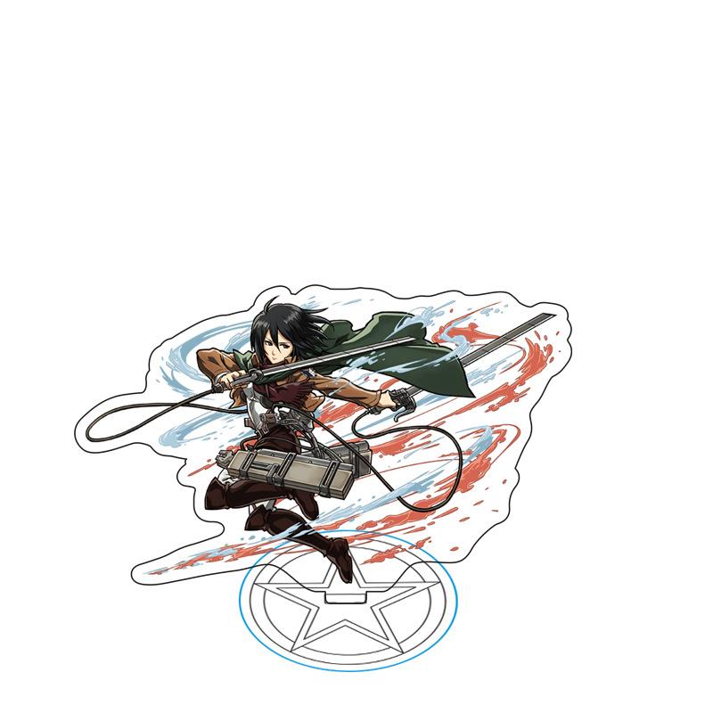 15cm Anime Attack On Titan Acrylic Stand Action Figure Toy Cartoon Figures Desktop Home Decoration