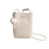 Shoulder bag spring and summer new fashion messenger bag dopamine trend mobile phone bag cute small fresh vertical women's bag