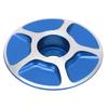 Bicycle Front Fork Headset Cover Replaceable Lightweight Mountain Road Bike Stem AccessoriesBlue