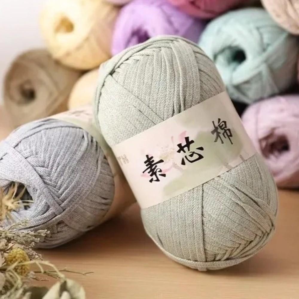 1Pc 200g Cloth Strip Line Hand Knitting Crochet Thread Craft Yarn Knit Thread  Hand Knitting
