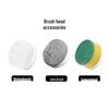 2025 Multi-Functional Electric Rechargeable Cleaning Brush with Steel Wool for Kitchen Pots
