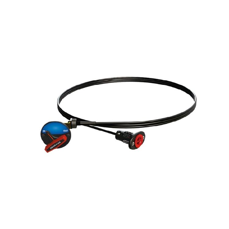 

9.8ft Actuator Cable and Plug Drain Plug Seal System Remote Drain Plug for Boats Easy to Operate Replacement Accessories 1