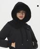 DUVIK Women'S Faux Fur Knit Hooded Balaclava De4Wac691