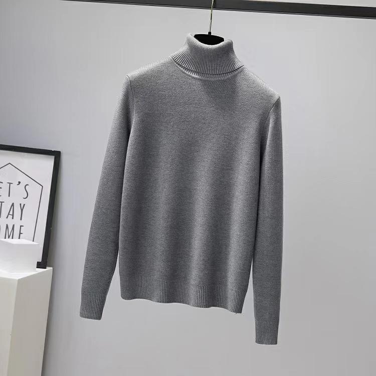 Autumn and Winter High-neck and Fleece Sweaters, Women's Thickened One-piece Velvet Knitwear, with a Slim Mink Bottom Thermal Top