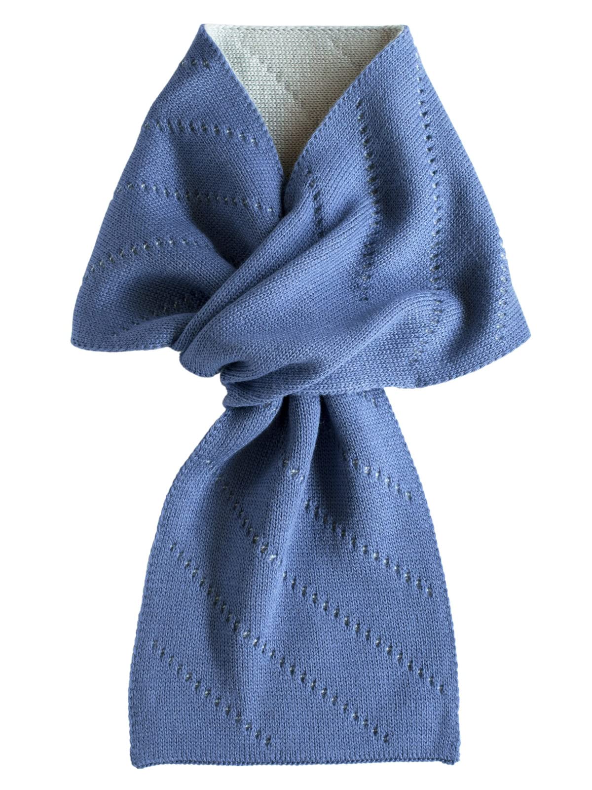 

TAVARAT Мини Сделано в Обертывания за 3 секунды Мужской шарф, Япония, (Сине-туманный серый)