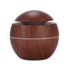 LED Wood Grain Aroma Diffuser 200ML Ultrasonic Humidifier Essential Oil for Home Office Bedroom Decorator