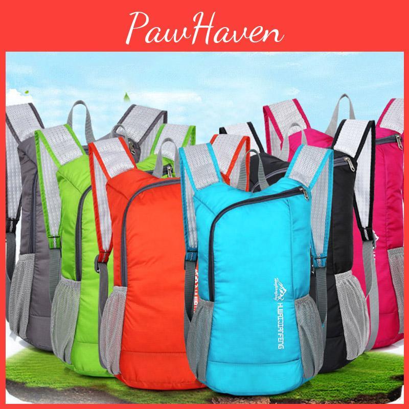Durable Nylon Outdoor Backpack Featuring Ultralight Design And Foldable Waterproof Construction