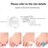 12 PCS Gel Bunion Pads Toe Separators Single Ring Pinky Toe Stretchers Bunion Relief and Overlapping Toe Correction Unisex Soft Silicone Foot Care Kit