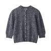  European and American Style New Women's Fashionable Versatile Cross-border Comfortable French Puff Sleeve Knit Jacket