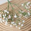 Künstlicher Blumenstrauß Realistische Kunstblumen mit flexiblen Eisendrahtstielen Vielseitige künstliche Blüten für Hochzeitsdekoration Heimvasen-Arrangements