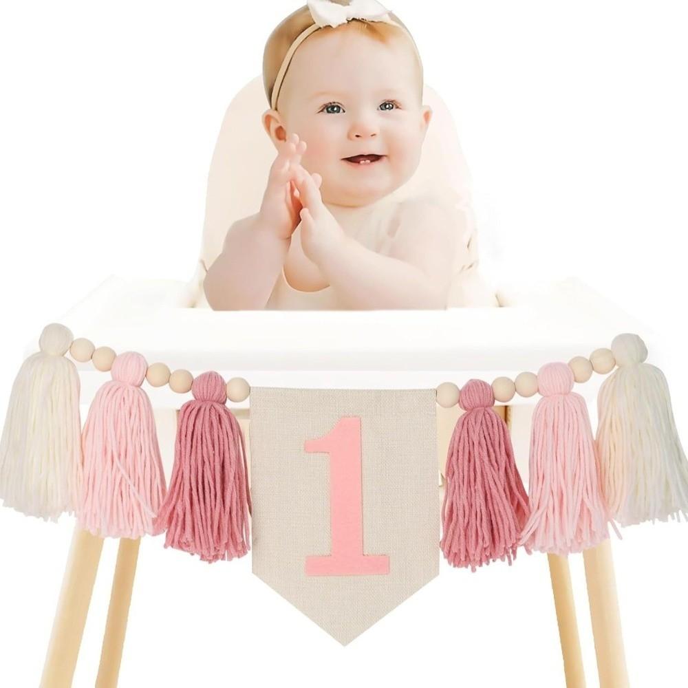 Boho-Style Party Photo Props First Birthday Theme Wall Hanging Decor  Party Decorations