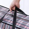 PP Woven Storage Bag Large Capacity Waterproof Thick Moving Bag Luggage Organizer Quilt Clothes Packing Tote