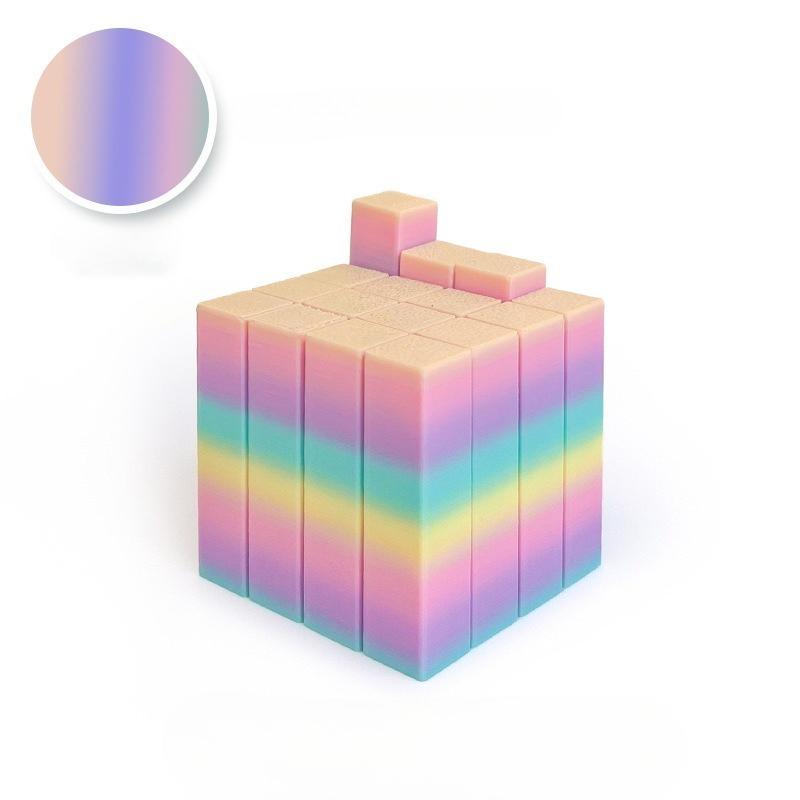 3D Printed Stretchable Magic Cube Incredible Square Infinity Cube Fidget Toy Stress Relief Anti-Anxiety Adhd Decompression Toy