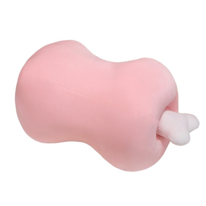 Chicken Leg Bone Pillow Plush Toy Handmade Doll Cartoon Anime Cute Cushion Home Decoration Children's Birthday Gift Toy