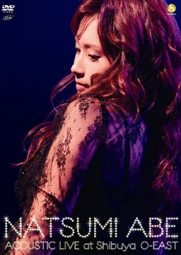 

DVD DVD - NATSUMI ABE ACOUSTIC LIVE at Shibuy Japan Japanese Pop/Rock Used