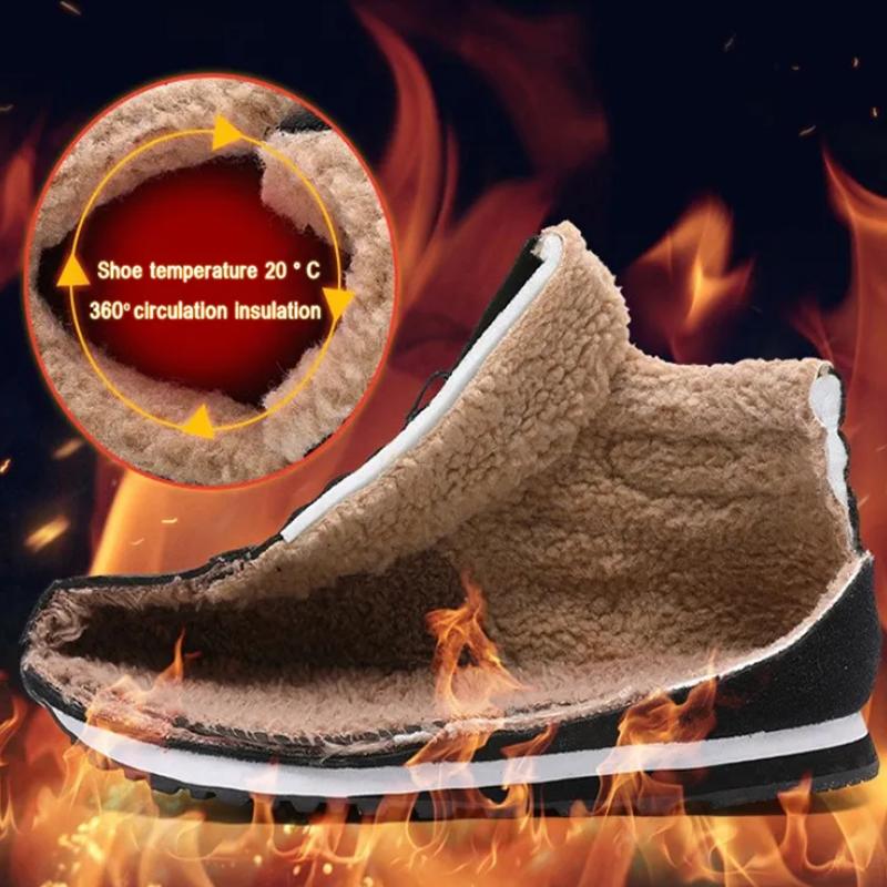 Snow Boots Men Casual Men's Boots Male Winter Shoes for Men Outdoor Men Shoe Hiking Shoes Man Military Men's Work Shoes Footwear