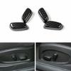 Seat Adjust Button Decor Cover Trim For Chevrolet Camaro 2017- Carbon Fiber
