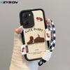 KEYSION Cartoon Cute Plush Embroidery Case for VIVO Y03 Y03t with Lanyard Silicone Shockproof Phone Cover for VIVO Y18 Y28s 5G