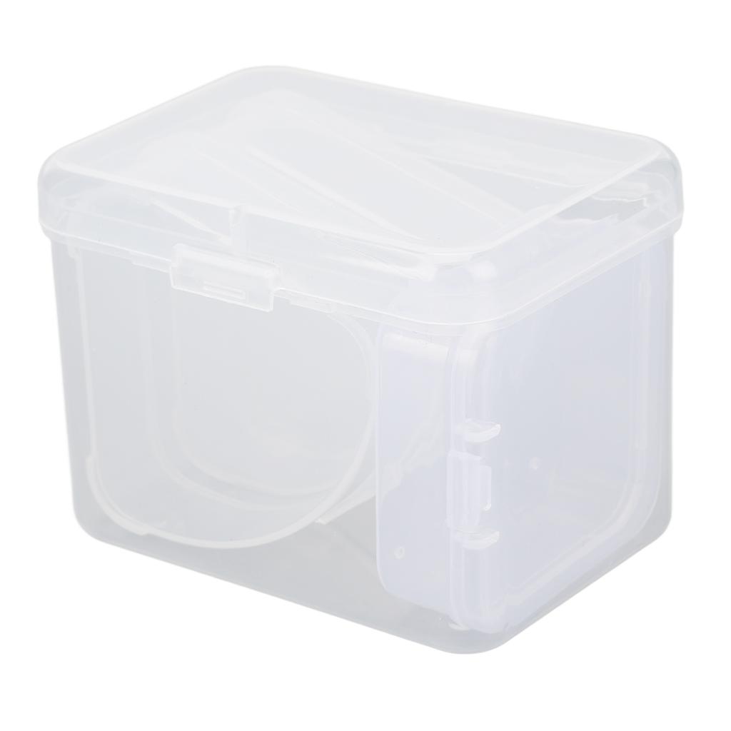 4pcs Makeup Puff Sponge Holder Case Different Shape Transparent Portable Waterproof Puff Protective