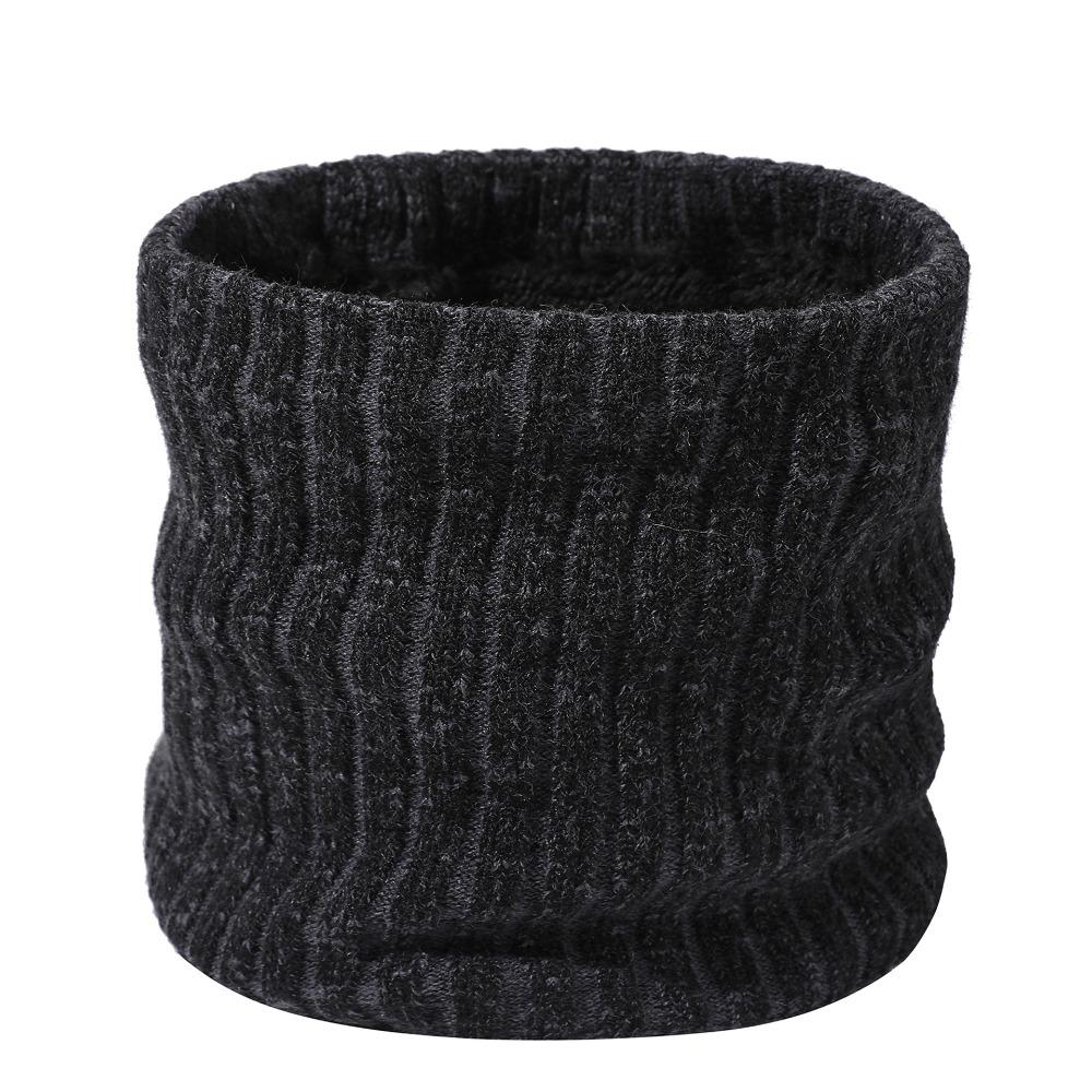 Fashion Warm Knitted Ring Scarf Coldproof Winter Thicken Knit Scarf Winter Neckerchief