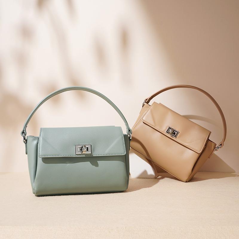 Single Shoulder Leather Mobile Phone Exquisite Messenger Bag Bag Small Bag Versatile Commuter Small Bag Niche High-end Handbag