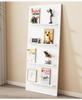 Nordic Floor-Standing Bookshelf: Multi-Layer Wall Storage Rack for Magazines and Picture Books
