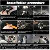 Universal Shift Knob Stopper - Wrench, Boot Retainer, Limiter, Shifter - Black