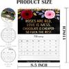 Fuck It Again - 2026 Calendar for Women Who’ve Had Enough, 8.67"x11.2" 2026 Large Wall Calendar, with Stress & Emotion-Release Monthly Quotes,