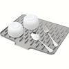 Kitchen Anti Slip Silicone Drainage Pad, Cutlery Storage Rack, Built-in Drainage Design, Heat-resistant and Easy To Clean, Suitable for Kitchen Use