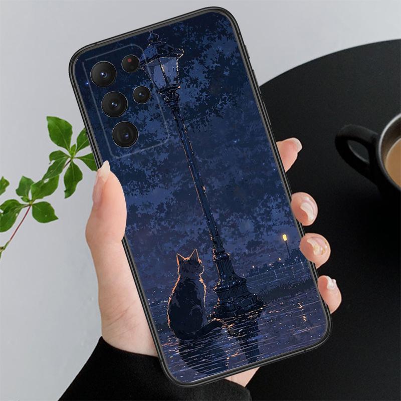 Lovely Cat Phone Case For Samsung A55 A16 A56 A36 A35 A15 A53 A54 A33 A34 A25 A05S A52 A52S A14 A24 A26 A71
